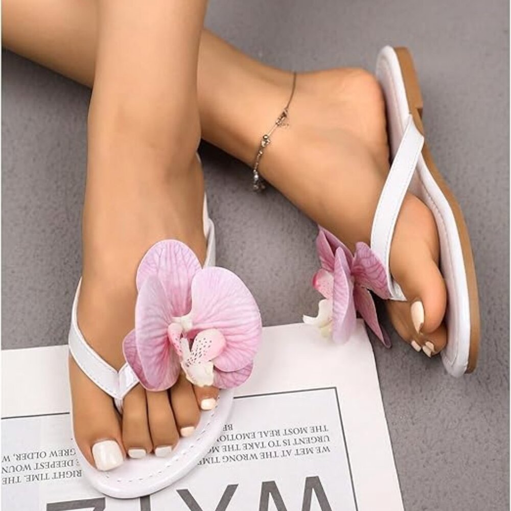 Women's Flower Thong Sandals
